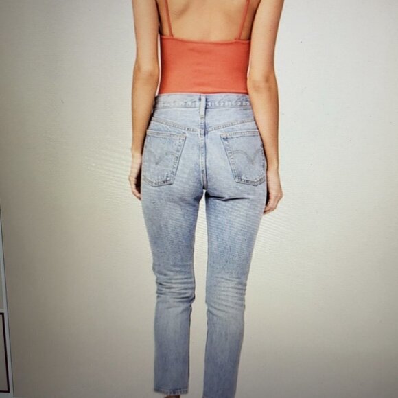 ASTR the label Peggy Ruffle Bodysuit Reddish-Orange Size: Medium NWT - Picture 3 of 12